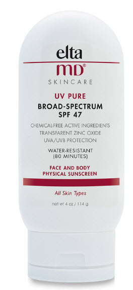 EltaMD UV Pure Broad-Spectrum SPF 47 Face and Body Sunscreen