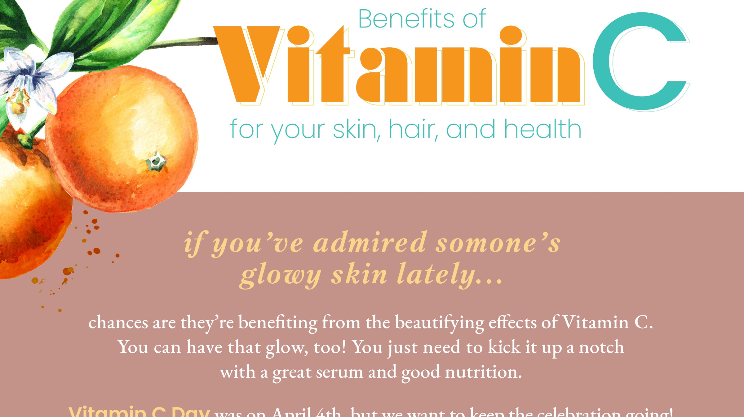 Vitamin C: How it Can Benefit Your Skin and Health 🍊