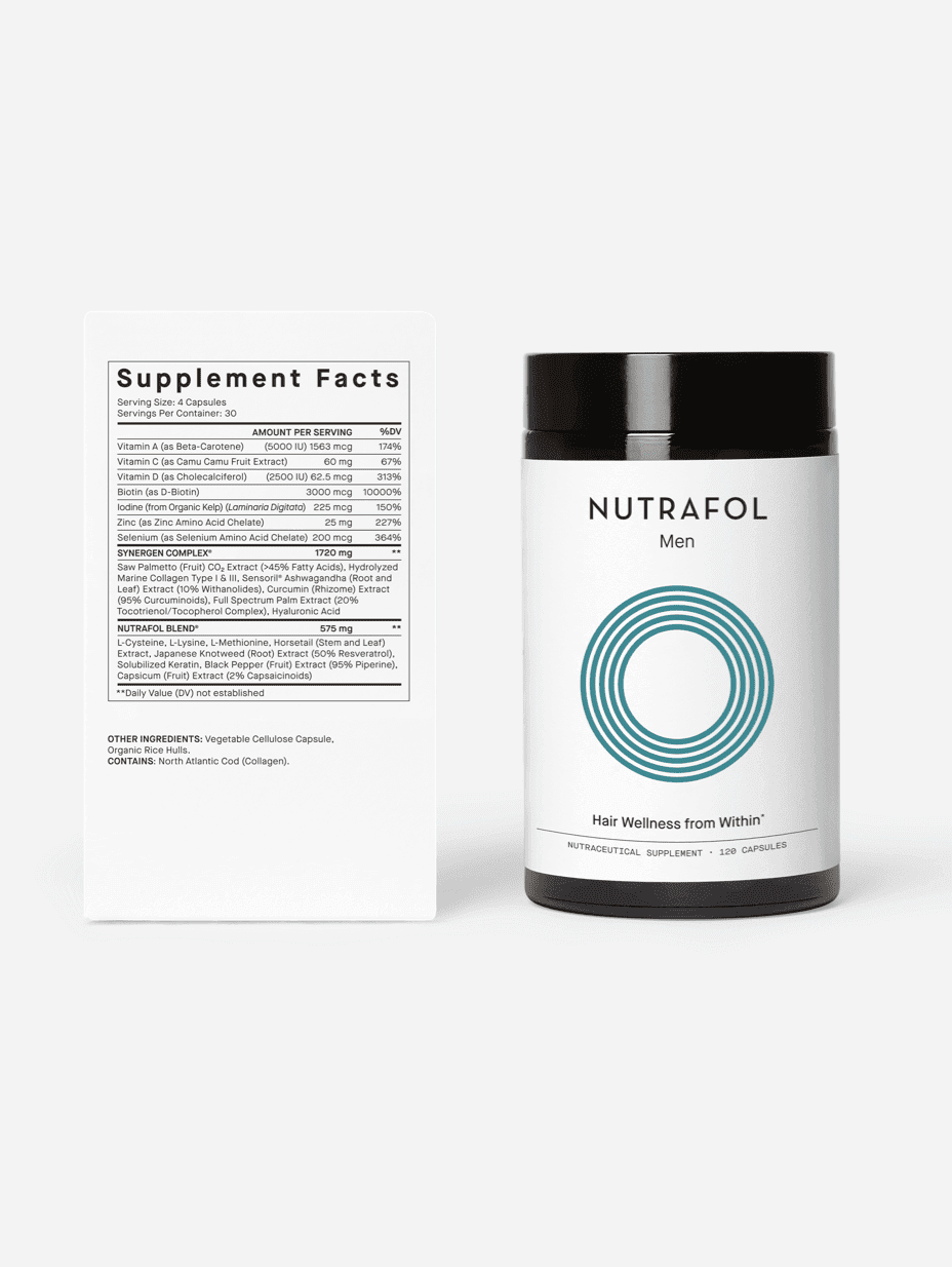 Nutrfol For Men Ingredients